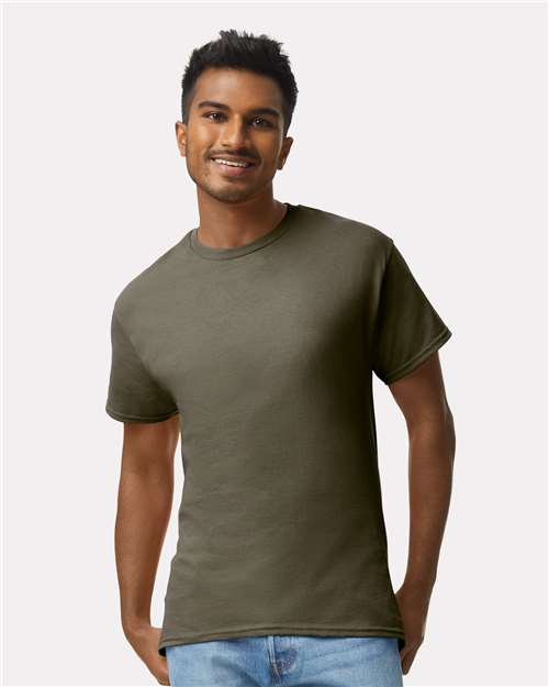 Custom Embroidered  Gildan Ultra Cotton® T-Shirt 2000 Olive