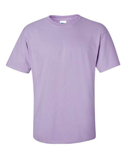 Gildan Women’s 1X1 Baby Rib Raglan Three-Quarter Sleeve Tee 2000 Orchid Custom Embroidered Business Logo