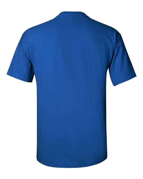 Gildan Women’s 1X1 Baby Rib Raglan Three-Quarter Sleeve Tee 2000 Royal Custom Embroidered Business Logo