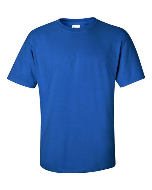 Gildan Women’s 1X1 Baby Rib Raglan Three-Quarter Sleeve Tee 2000 Royal Custom Embroidered Business Logo