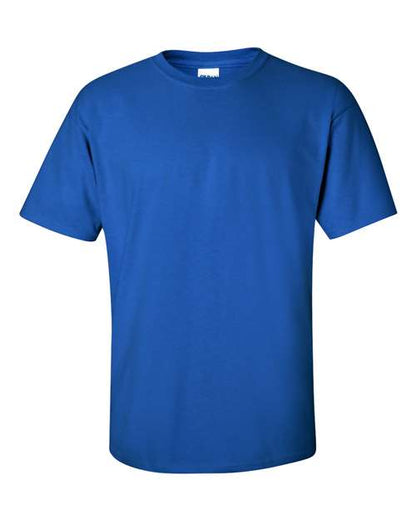 Gildan Women’s 1X1 Baby Rib Raglan Three-Quarter Sleeve Tee 2000 Royal Custom Embroidered Business Logo