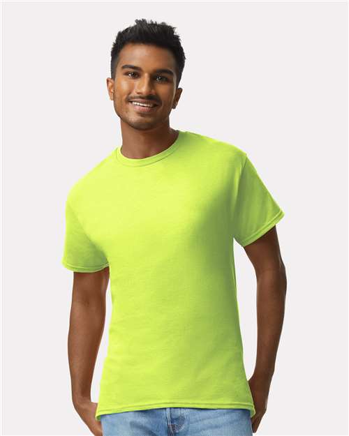 Custom Embroidered  Gildan Ultra Cotton® T-Shirt 2000 Safety Green