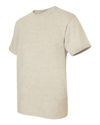 Gildan Women’s 1X1 Baby Rib Raglan Three-Quarter Sleeve Tee 2000 Sand Custom Embroidered Business Logo