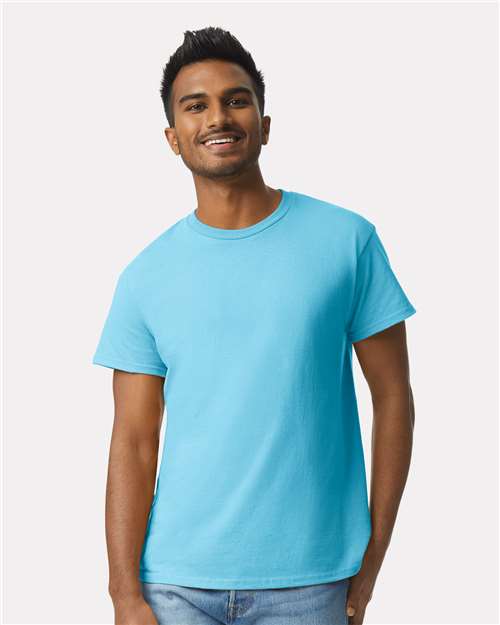 Custom Embroidered  Gildan Ultra Cotton® T-Shirt 2000 Sky