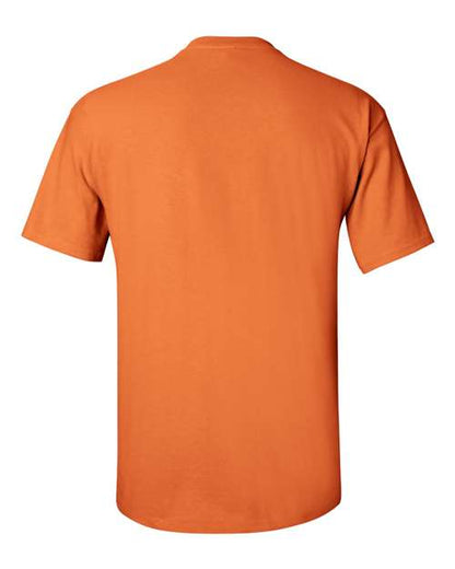 Gildan Women’s 1X1 Baby Rib Raglan Three-Quarter Sleeve Tee 2000 Tangerine Custom Embroidered Business Logo