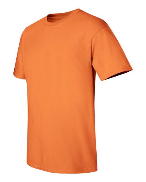 Gildan Women’s 1X1 Baby Rib Raglan Three-Quarter Sleeve Tee 2000 Tangerine Custom Embroidered Business Logo