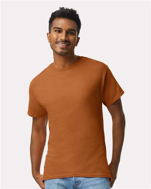 Custom Embroidered  Gildan Ultra Cotton® T-Shirt 2000 Texas Orange