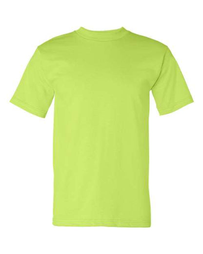 Bayside USA-Made Heavyweight T-Shirt 5100 Lime Green