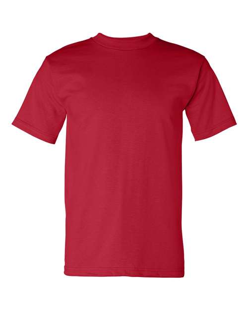 Bayside USA-Made Heavyweight T-Shirt 5100 Red