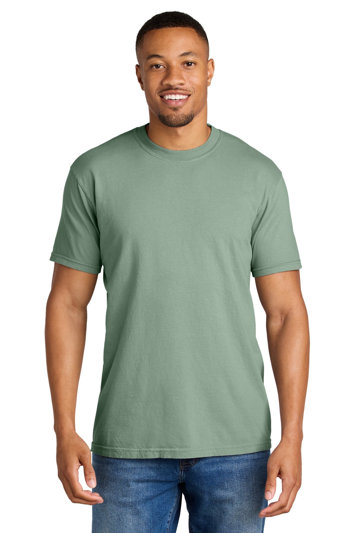 Custom Embroidered Comfort Colors T-Shirts  in Bay