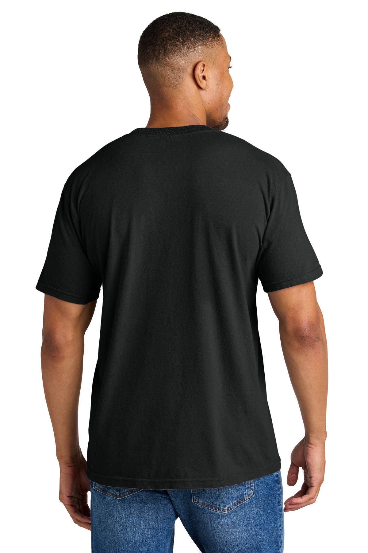 Custom Embroidered Comfort Colors T-Shirts  in Black