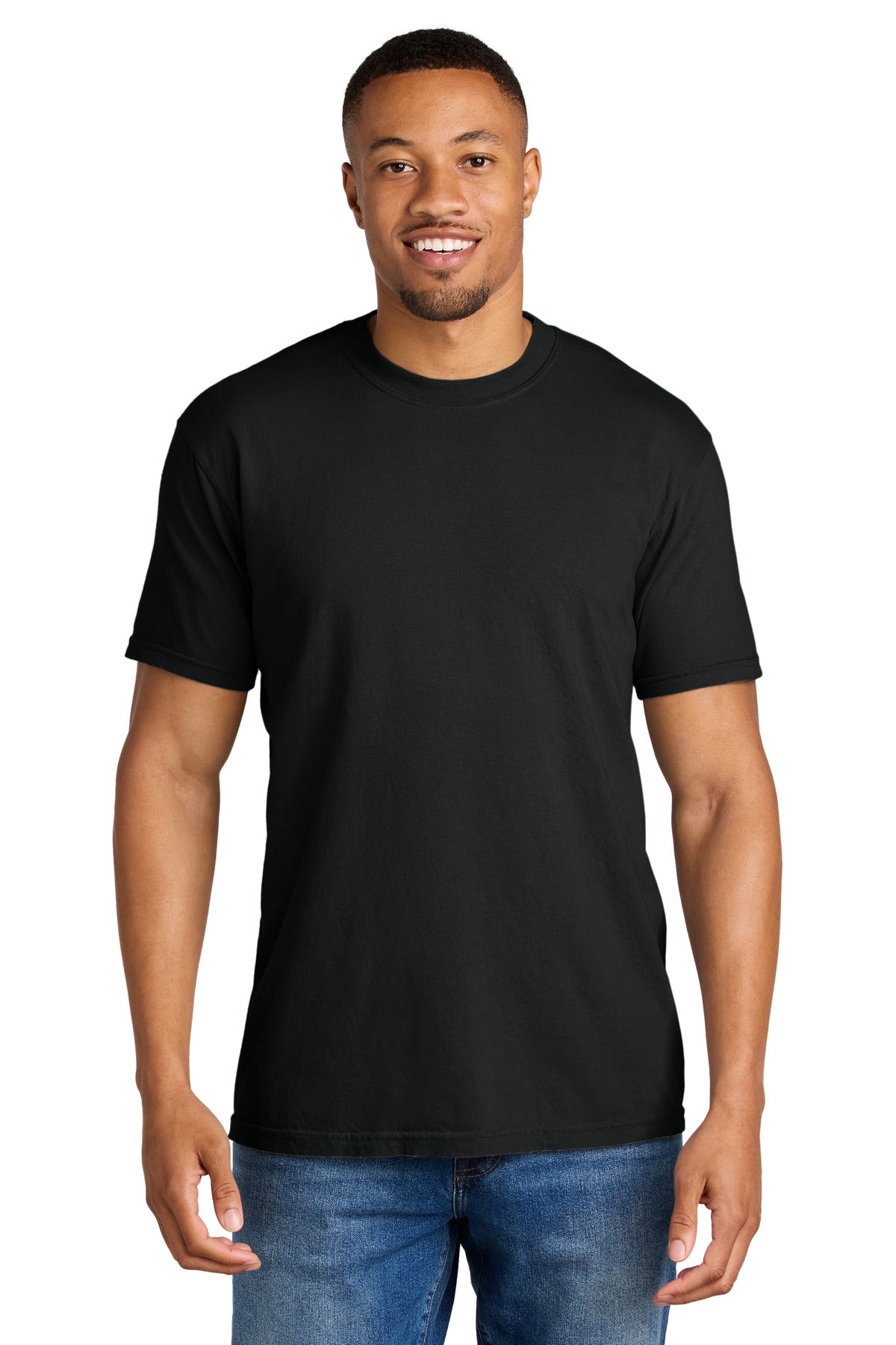 Custom Embroidered Comfort Colors T-Shirts  in Black