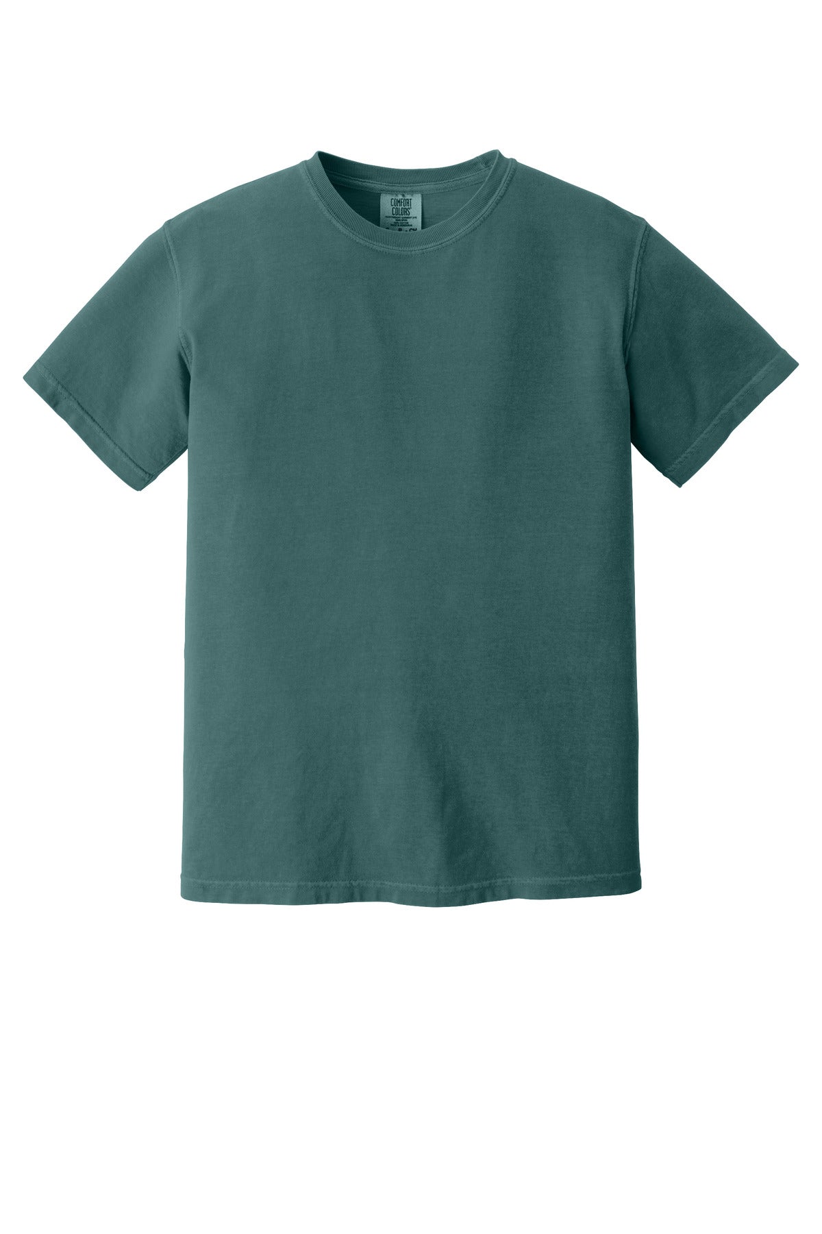 Custom Embroidered Comfort Colors T-Shirts  in Blue Spruce