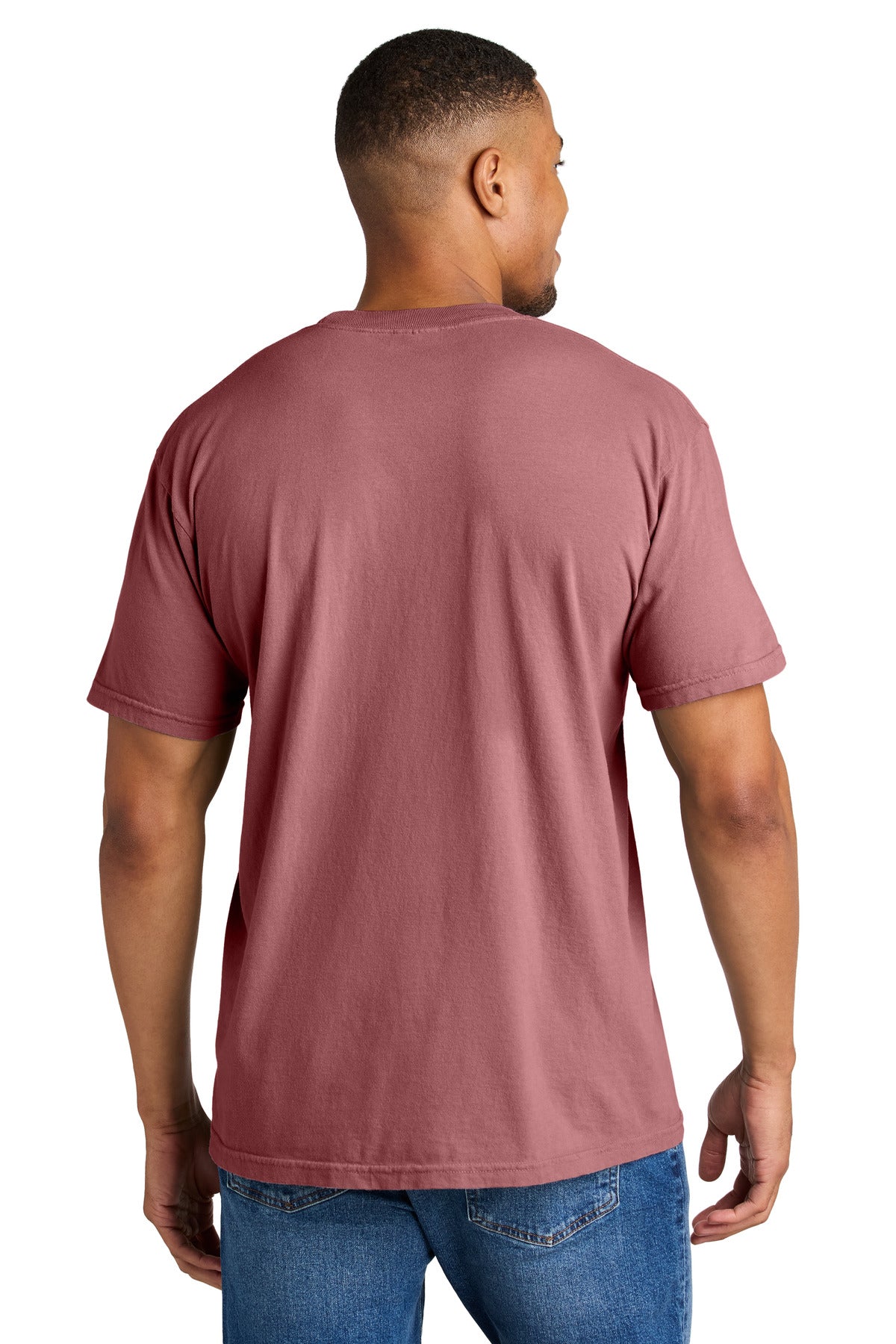 Custom Embroidered Comfort Colors T-Shirts  in Brick