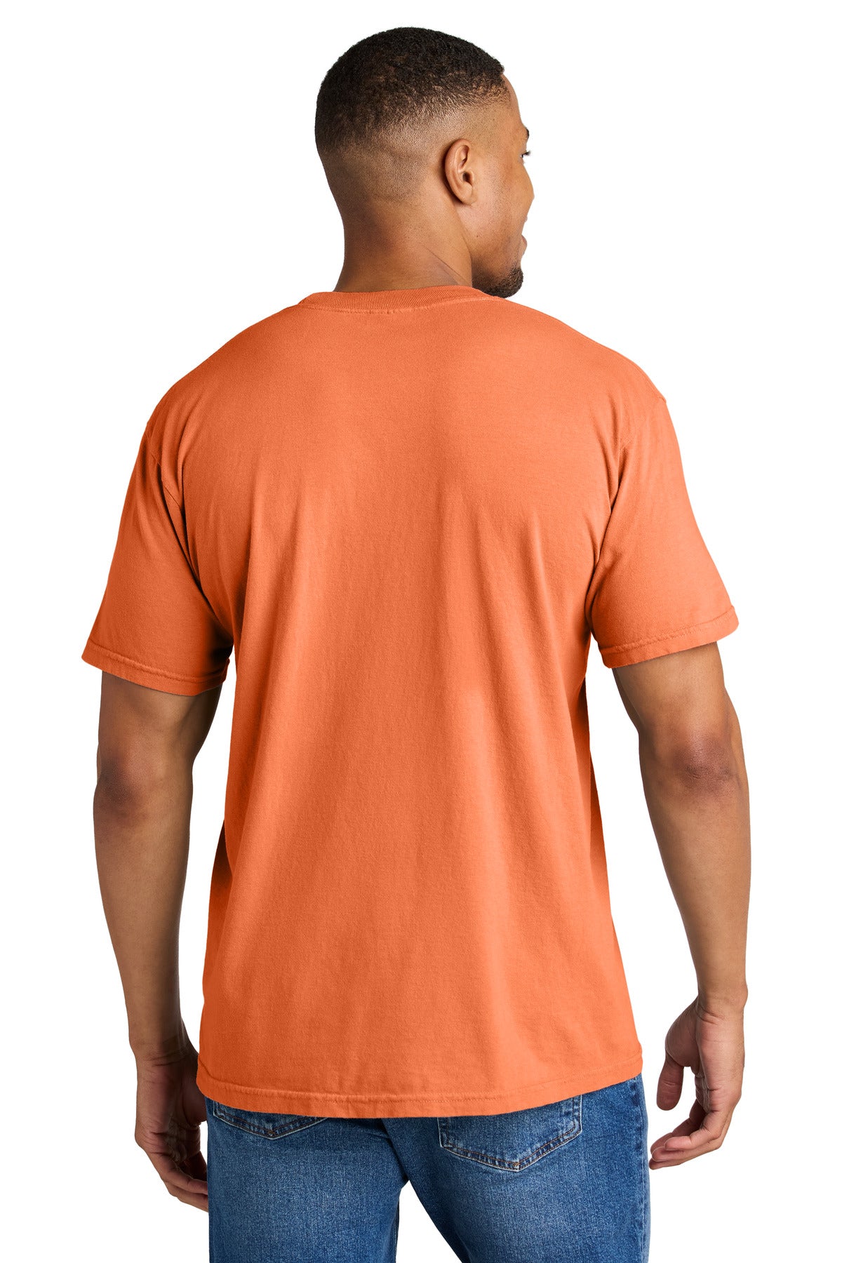 Custom Embroidered Comfort Colors T-Shirts  in Burnt Orange