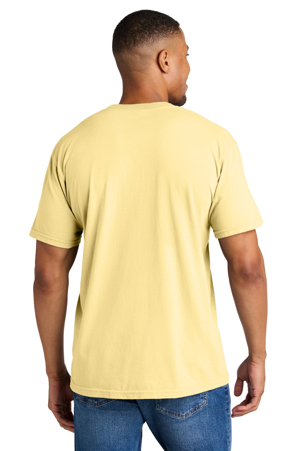Custom Embroidered Comfort Colors T-Shirts  in Butter