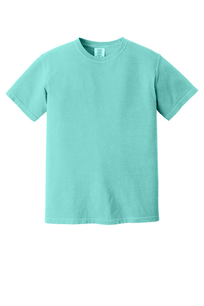 Custom Embroidered Comfort Colors T-Shirts  in Chalky Mint
