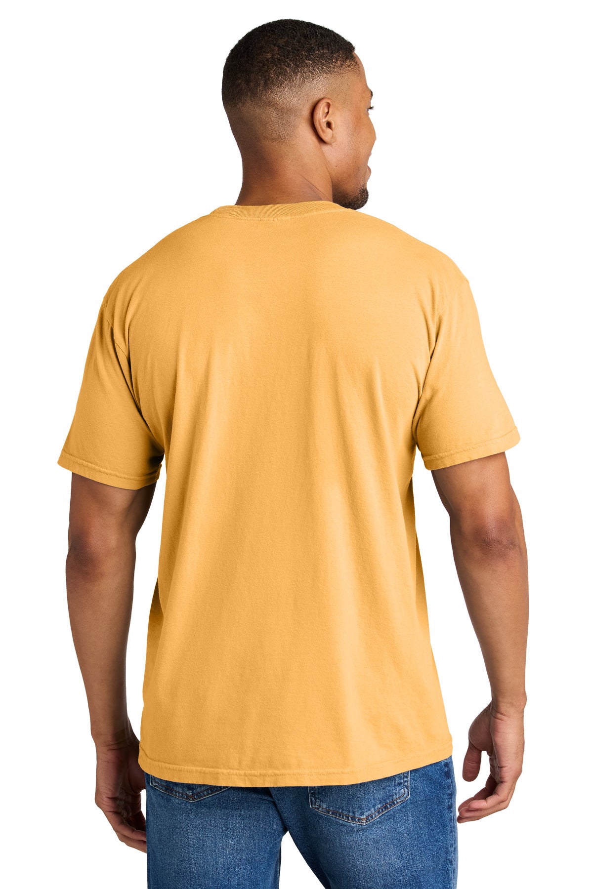 Custom Embroidered Comfort Colors T-Shirts  in Citrus
