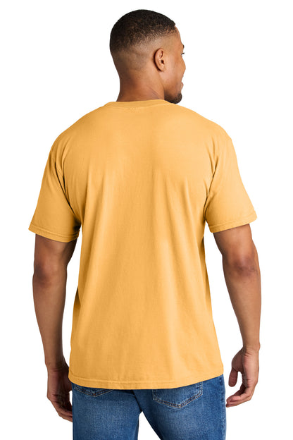 Custom Embroidered Comfort Colors T-Shirts  in Citrus