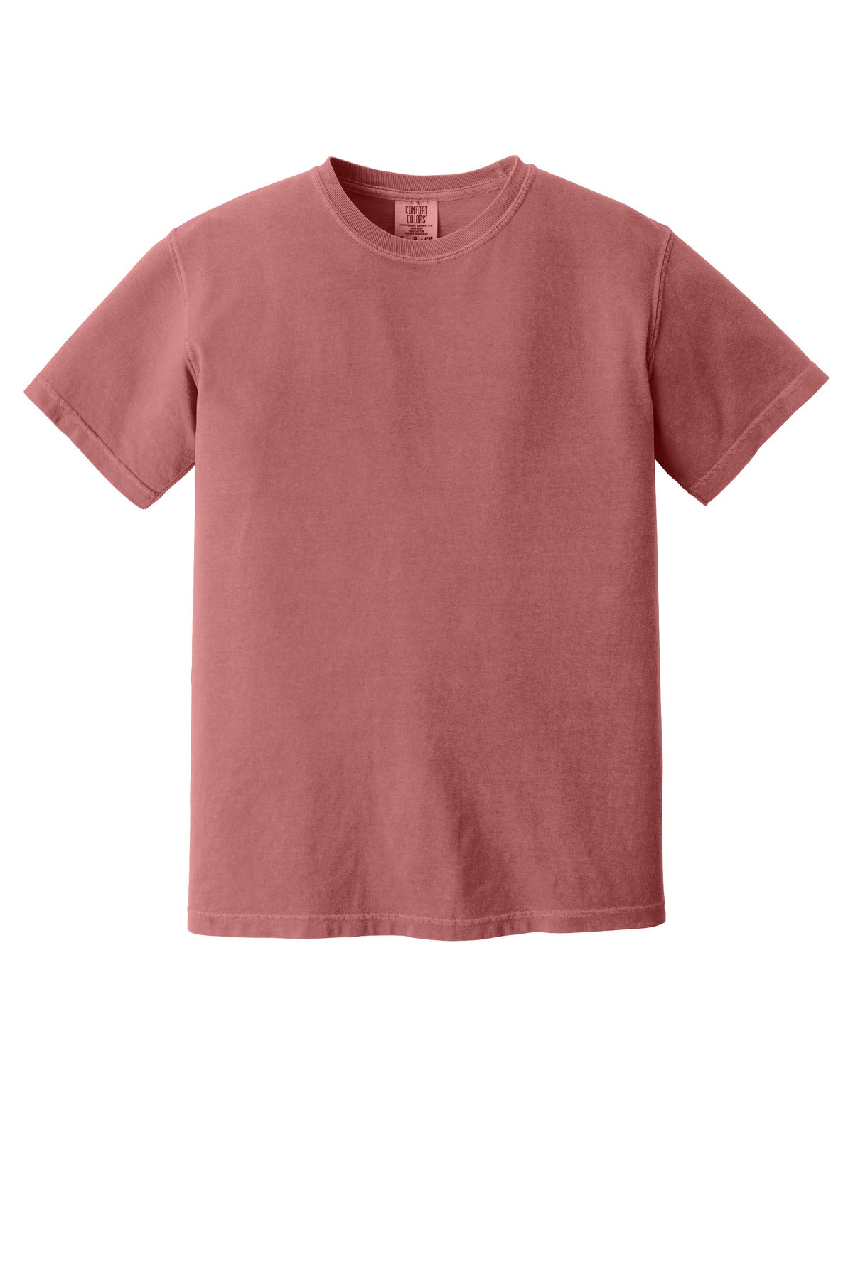Custom Embroidered Comfort Colors T-Shirts  in Crimson