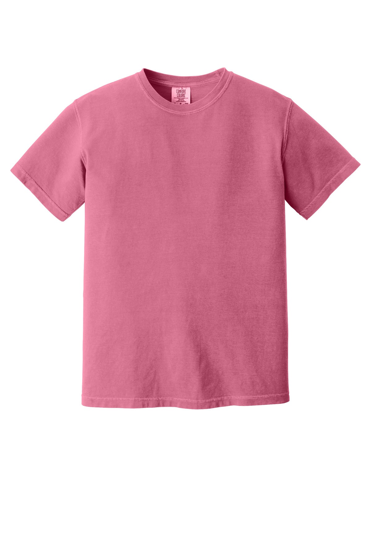 Custom Embroidered Comfort Colors T-Shirts  in Crunchberry
