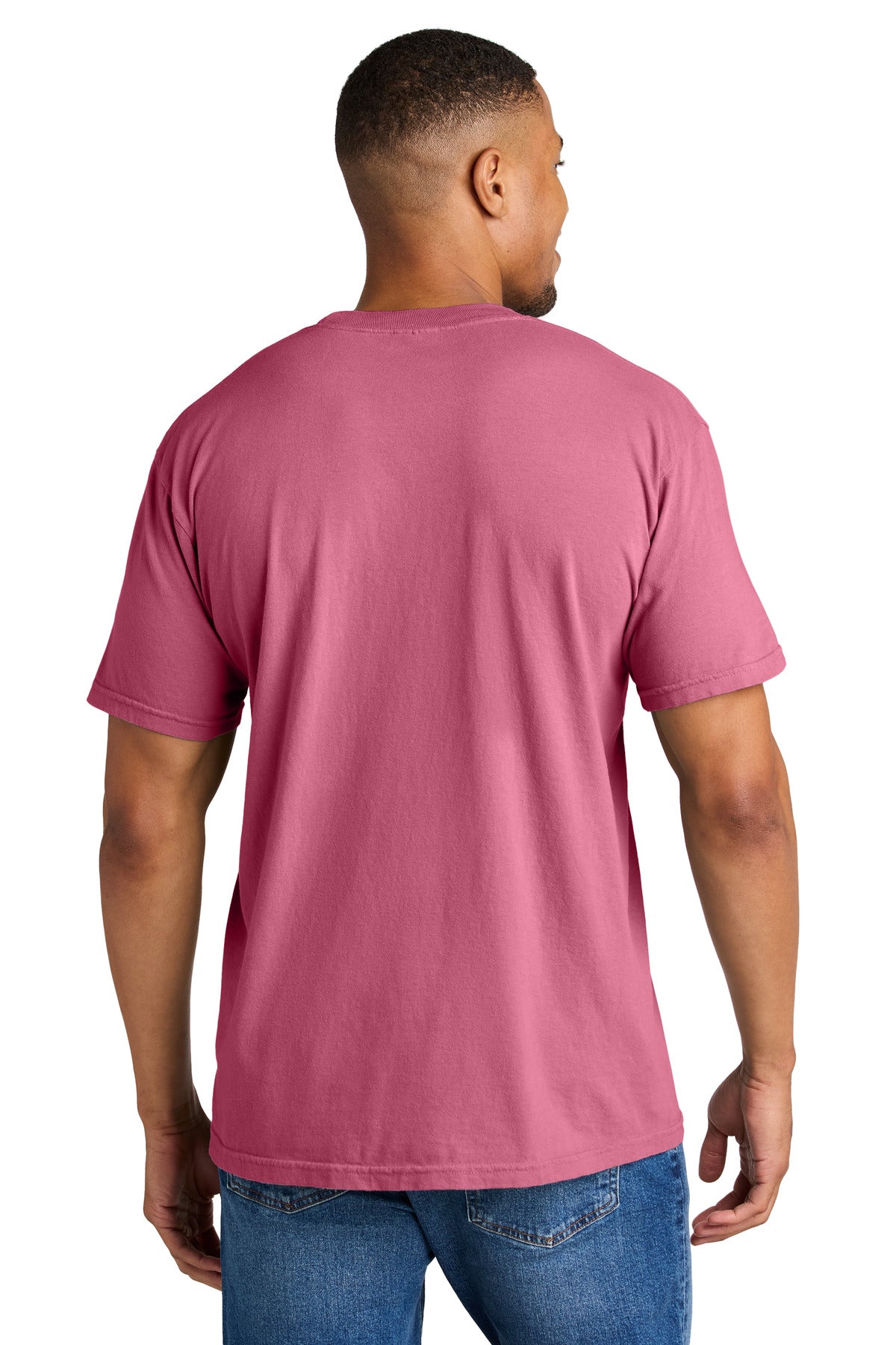 Custom Embroidered Comfort Colors T-Shirts  in Crunchberry
