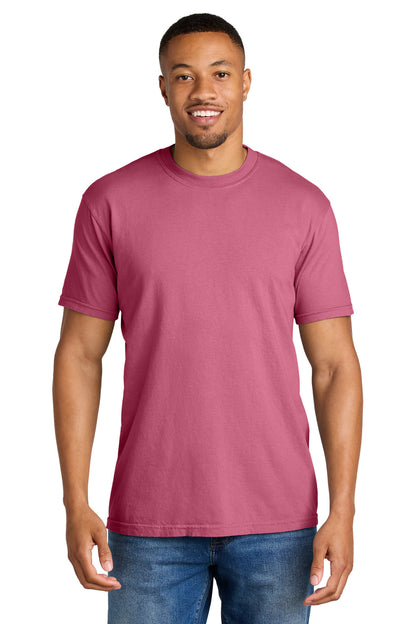 Custom Embroidered Comfort Colors T-Shirts  in Crunchberry