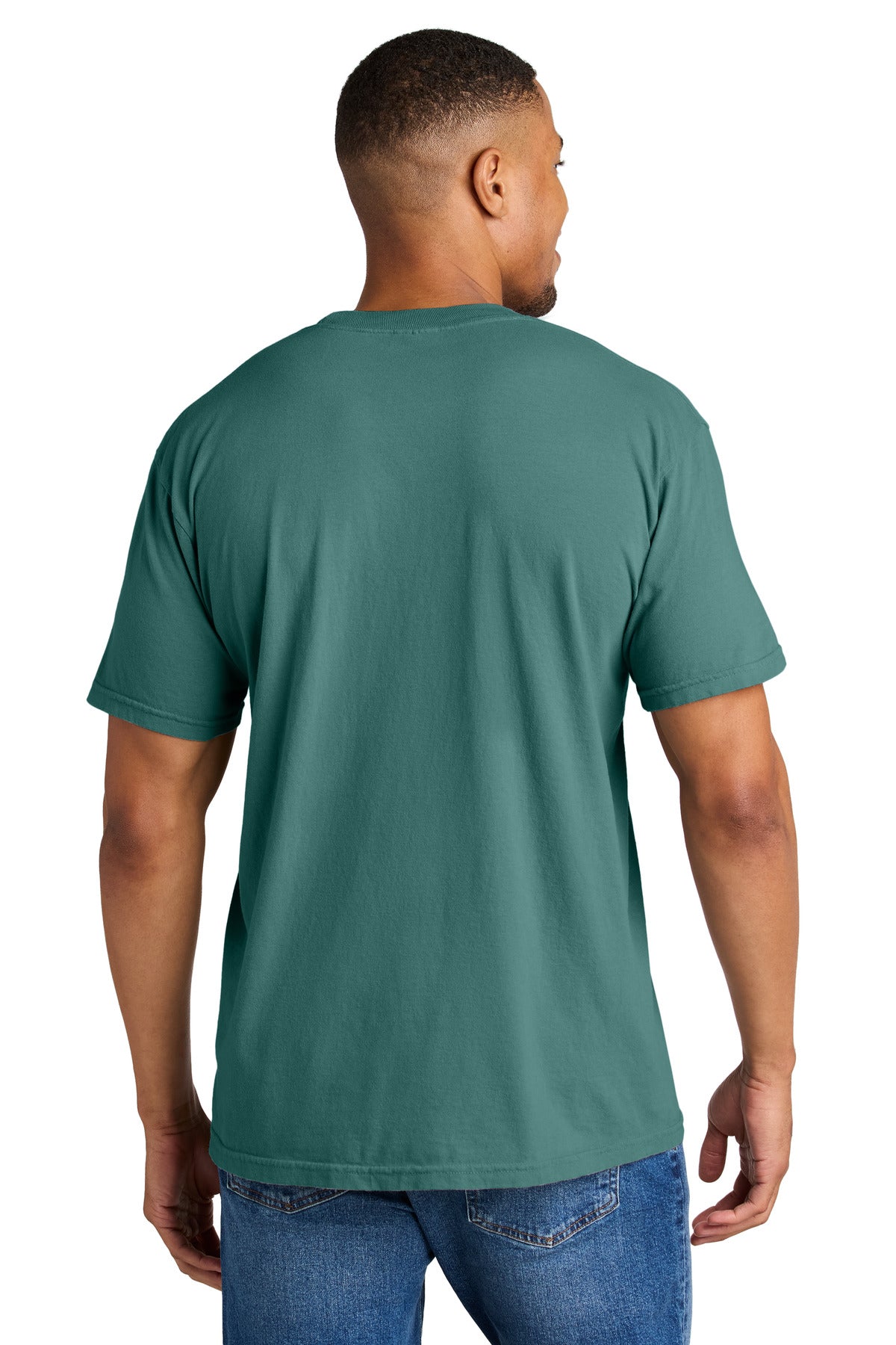 Custom Embroidered Comfort Colors T-Shirts  in Emerald