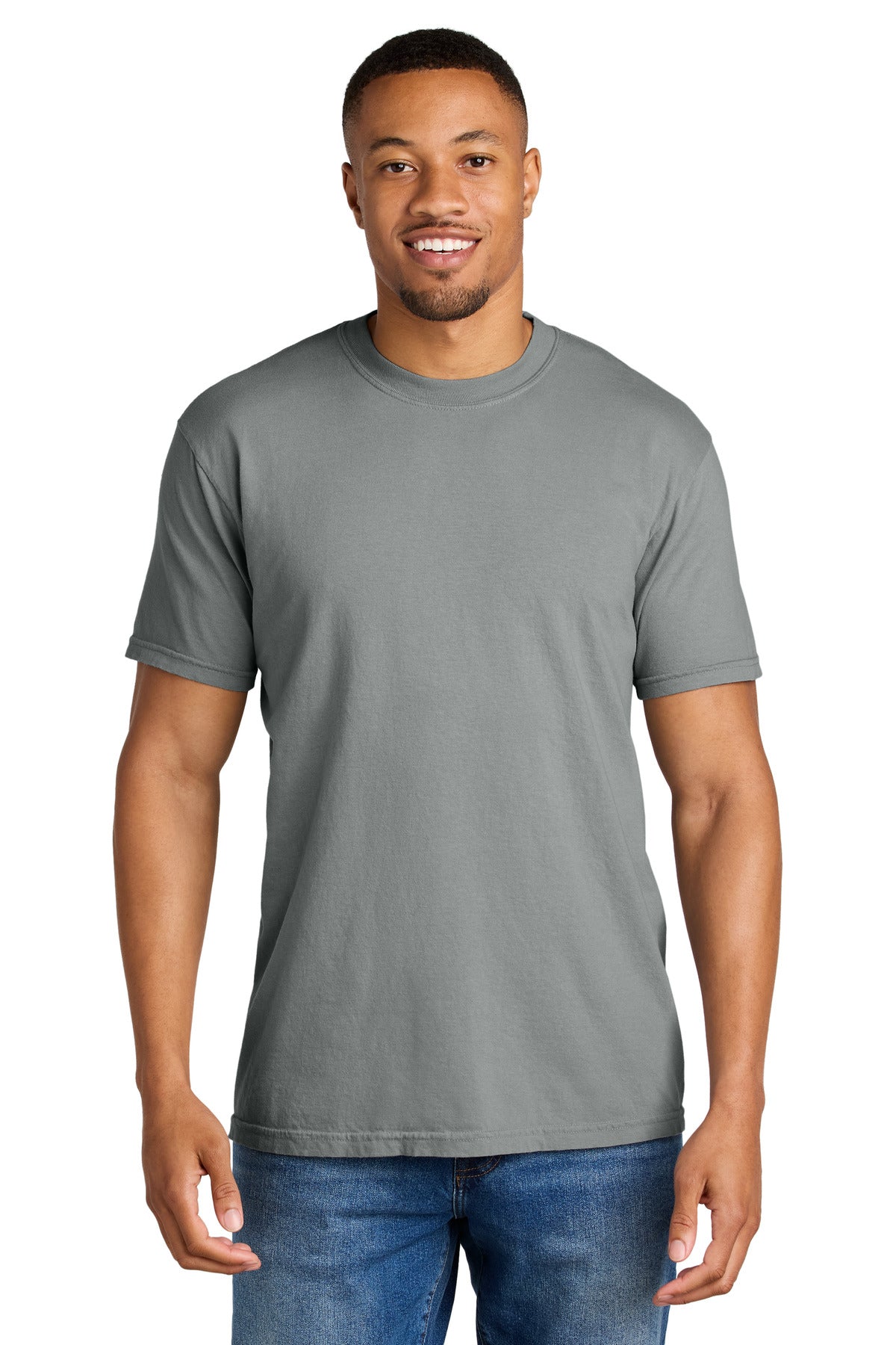 Custom Embroidered Comfort Colors T-Shirts  in Granite