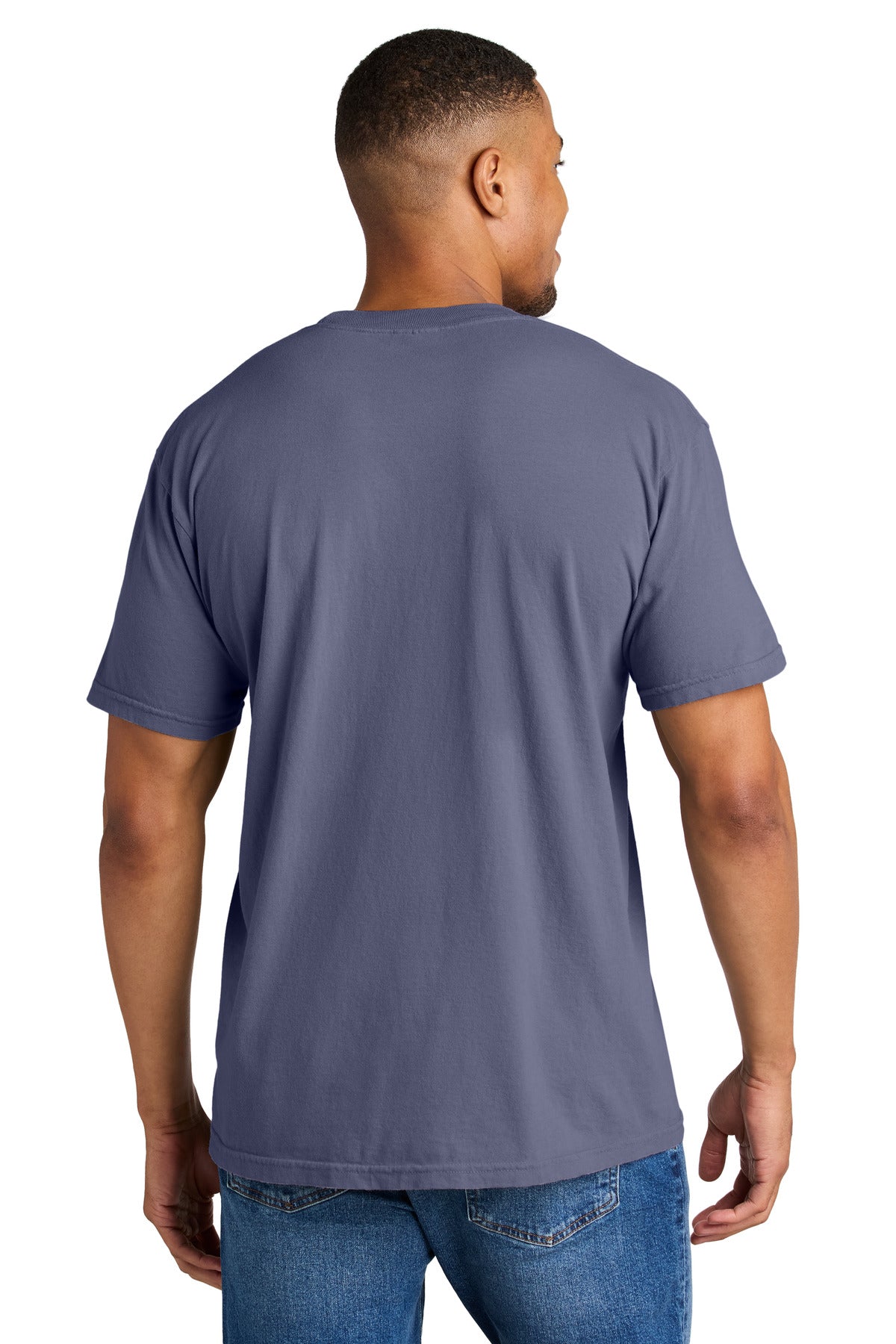 Custom Embroidered Comfort Colors T-Shirts  in Grape