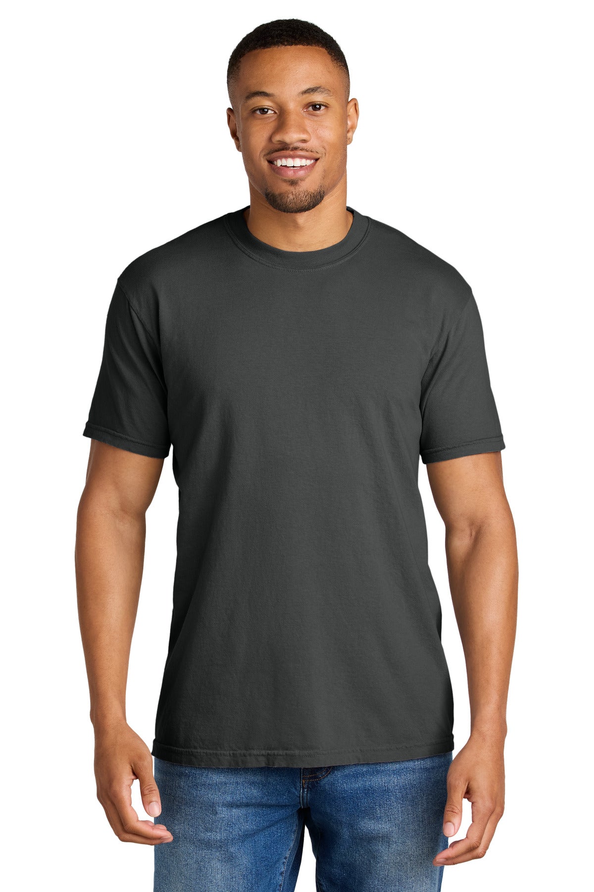 Custom Embroidered Comfort Colors T-Shirts  in Graphite