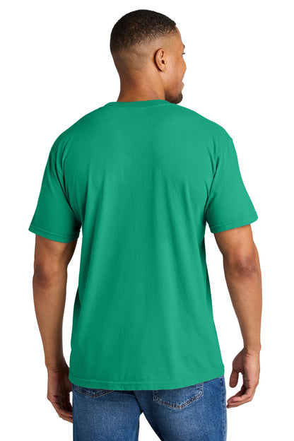 Custom Embroidered Comfort Colors T-Shirts  in Island Green