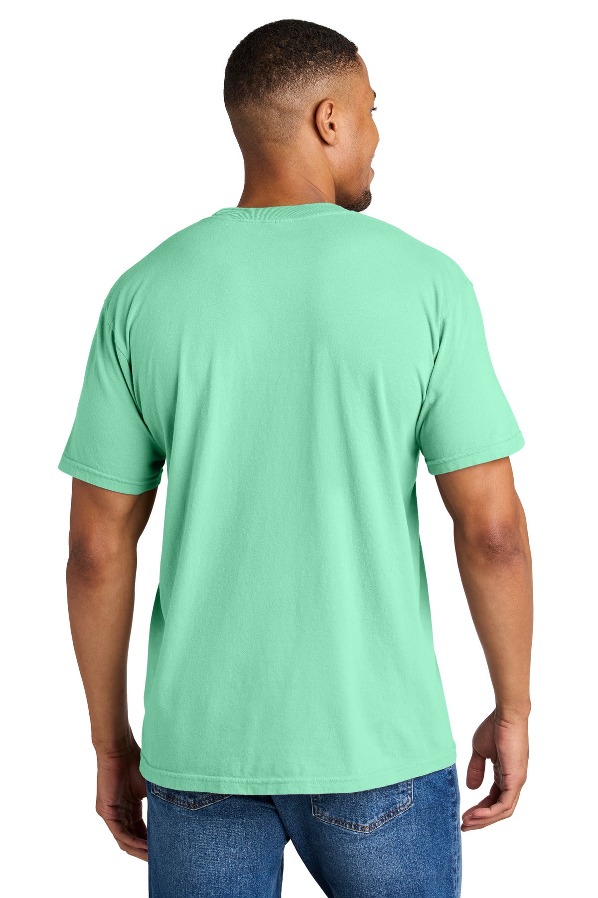 Custom Embroidered Comfort Colors T-Shirts  in Island Reef