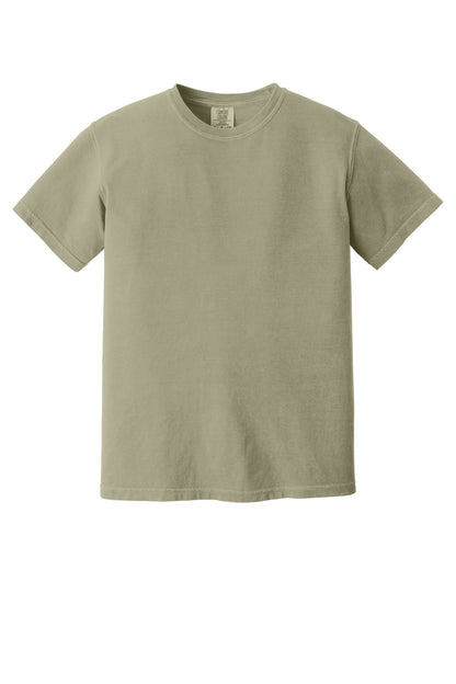 Custom Embroidered Comfort Colors T-Shirts  in Khaki