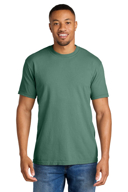 Custom Embroidered Comfort Colors T-Shirts  in Light Green