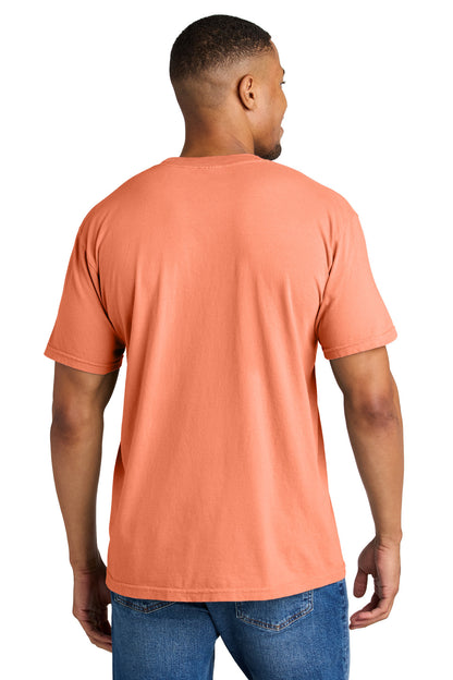 Custom Embroidered Comfort Colors T-Shirts  in Melon