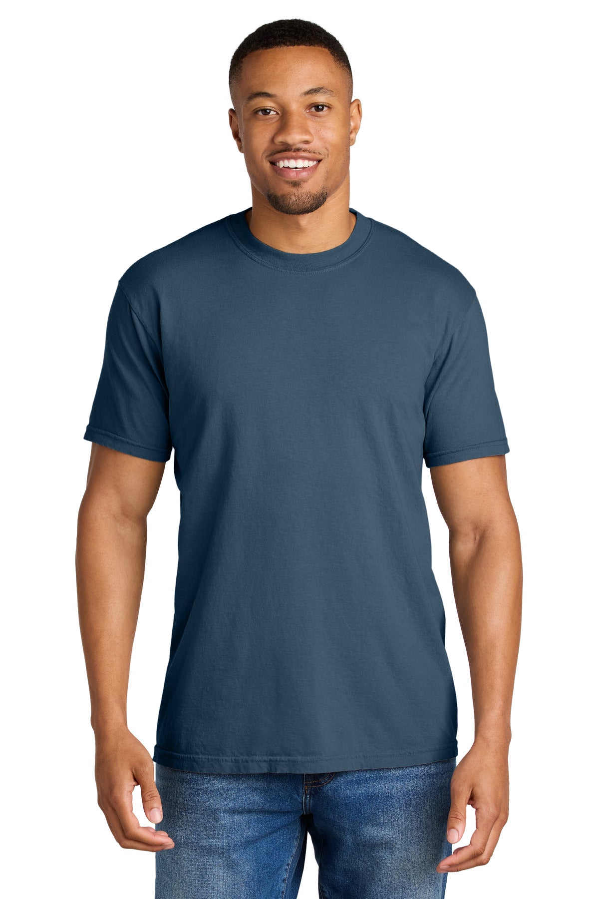 Custom Embroidered Comfort Colors T-Shirts  in Midnight