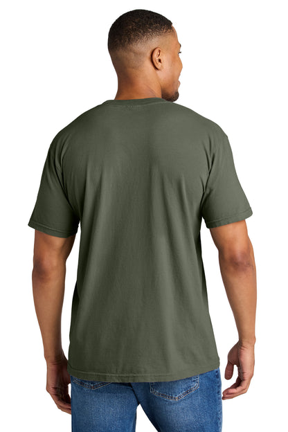 Custom Embroidered Comfort Colors T-Shirts  in Moss