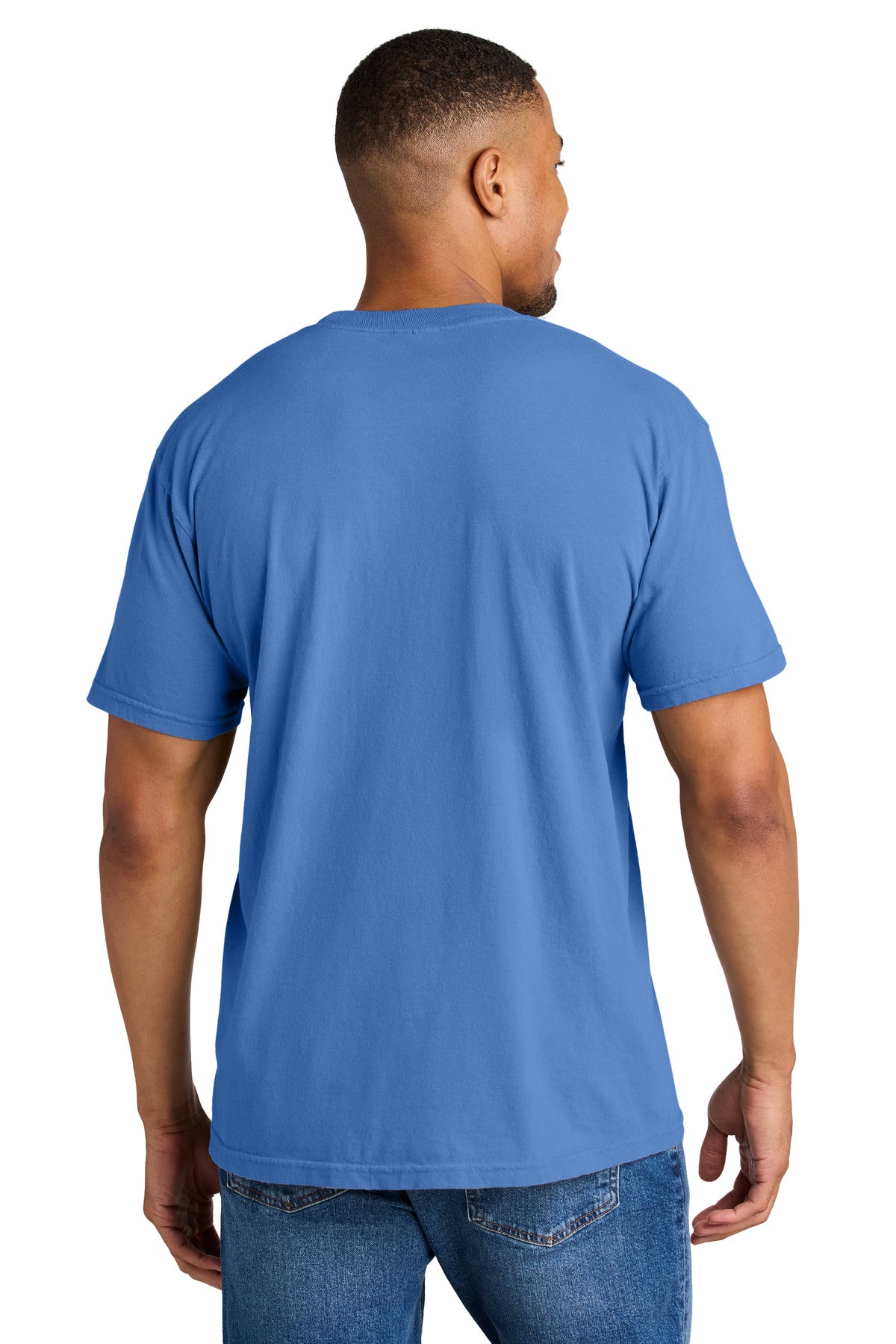 Custom Embroidered Comfort Colors T-Shirts  in Mystic