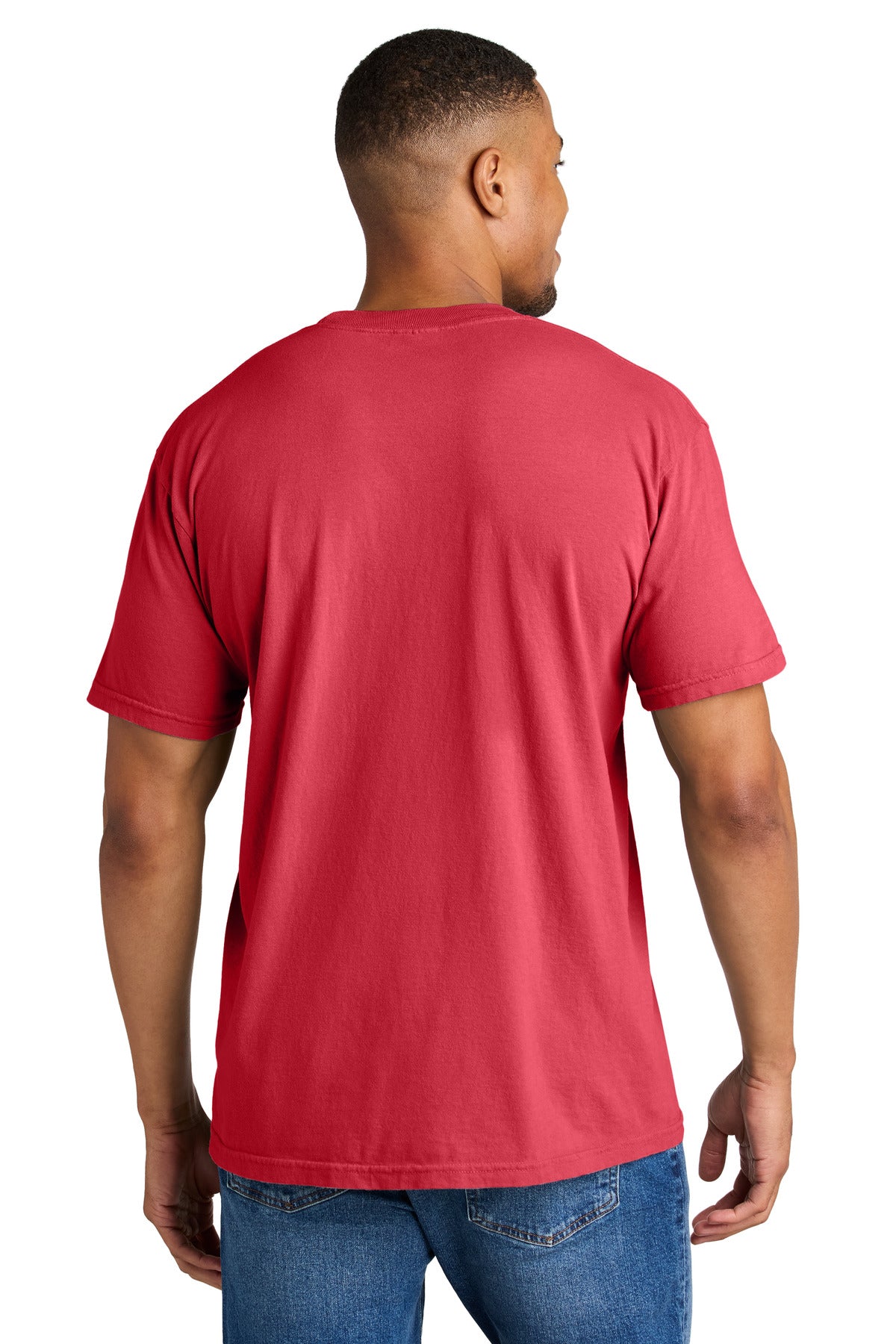 Custom Embroidered Comfort Colors T-Shirts  in Paprika