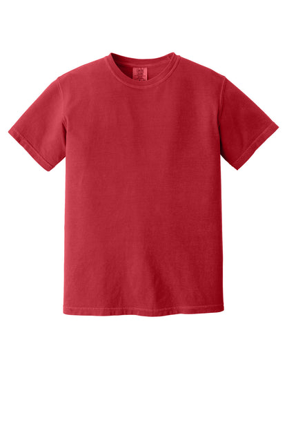 Custom Embroidered Comfort Colors T-Shirts  in Red