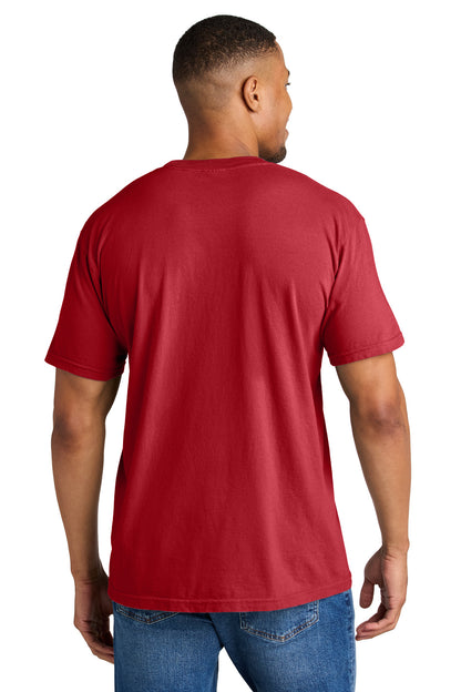 Custom Embroidered Comfort Colors T-Shirts  in Red