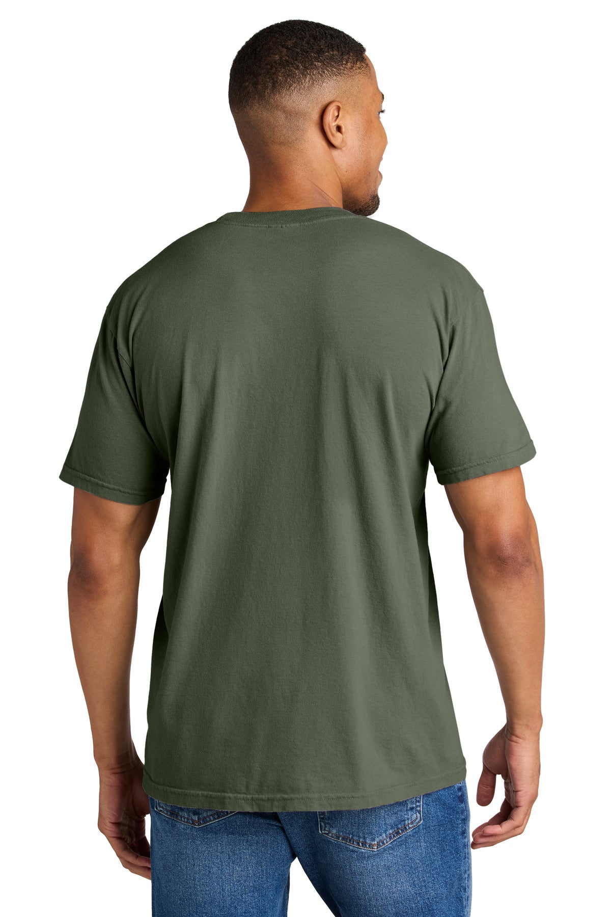 Custom Embroidered Comfort Colors T-Shirts  in Sage