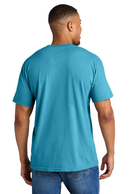 Custom Embroidered Comfort Colors T-Shirts  in Sapphire