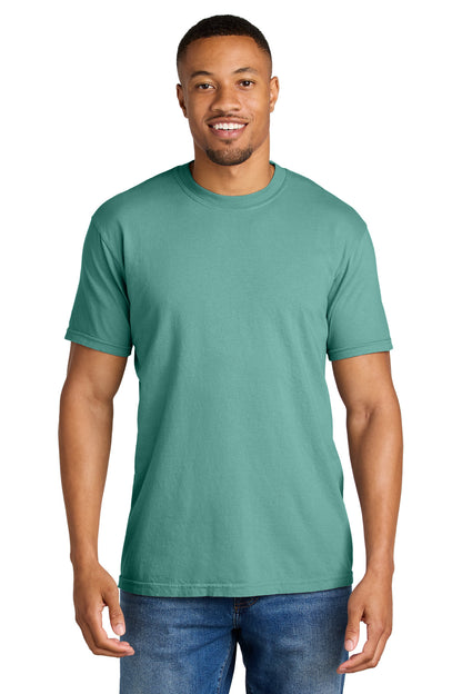 Custom Embroidered Comfort Colors T-Shirts  in Seafoam
