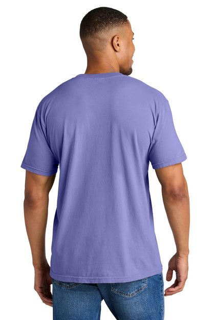Custom Embroidered Comfort Colors T-Shirts  in Violet