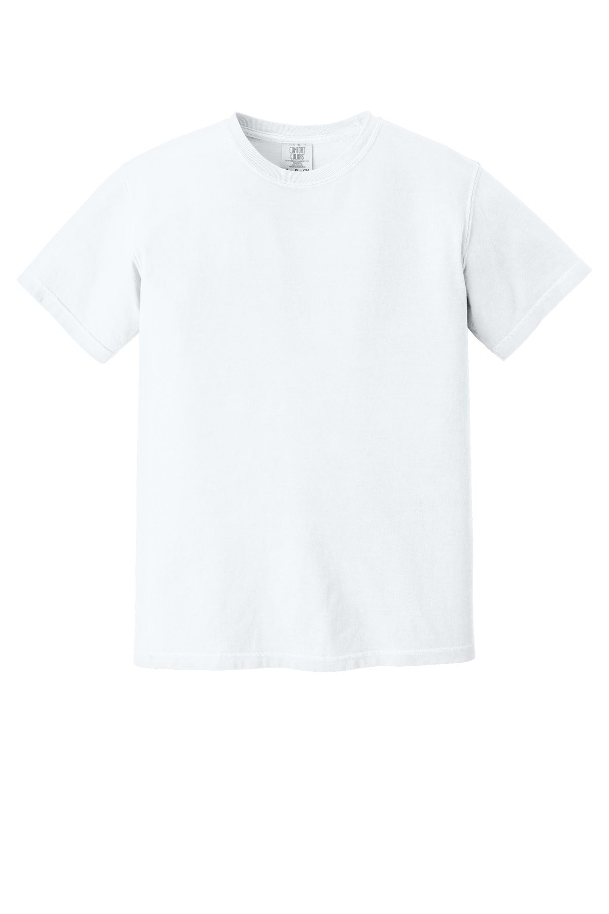 Custom Embroidered Comfort Colors T-Shirts  in White