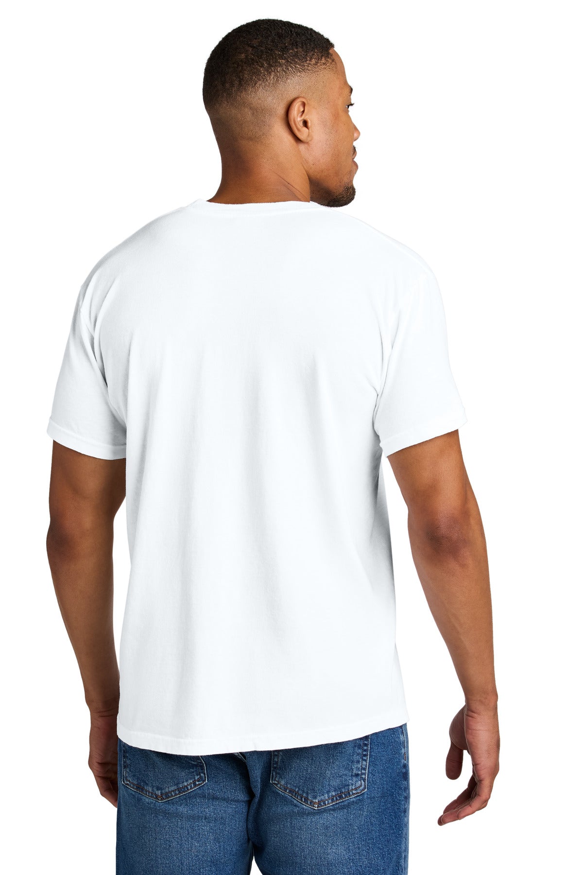 Custom Embroidered Comfort Colors T-Shirts  in White