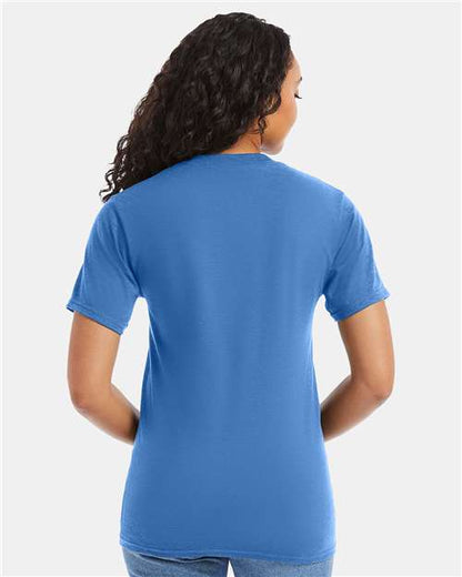 Hanes Beefy-T® T-Shirt 5180 Carolina Blue