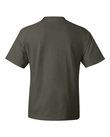 Hanes Beefy-T® T-Shirt 5180 Fatigue Green